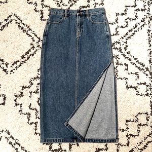 TNA Denim skirt